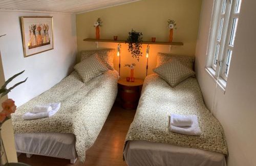 Randers House | Indbydende bed & breakfast med dejlig gårdhave