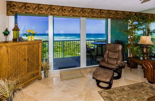 New Smyrna Beach Condo | Inlet #706 - 2BD 2BA Tropical Ocean Outlook