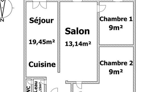 Saint-Urbain House | Inn Saint-Urbain, 2 bedrooms, 4 people