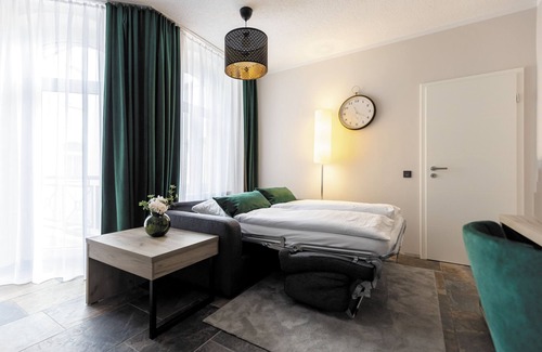 Erfurt Old Town Hotel | Inner courtyard apartment Hotel garni am Domplatz