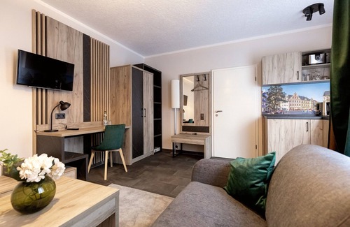 Erfurt Old Town Hotel | Inner courtyard apartment Hotel garni am Domplatz