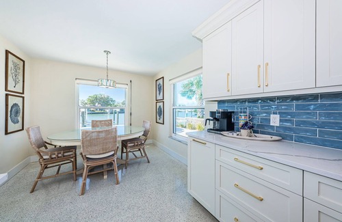 Indian Rocks Beach House | Intercoastal waterfront home with Beautiful Bayside pool