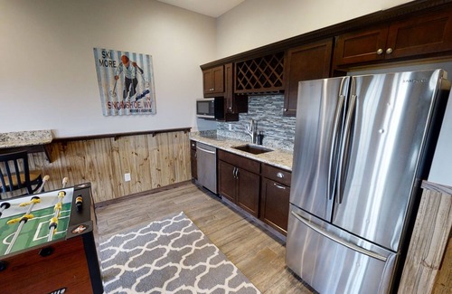 Snowshoe House | Inviting 8BR Alpine Getaway with Private Hot Tub by RedAwning