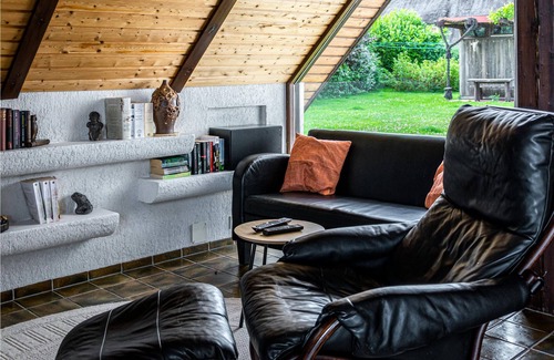 Brodersby House | Inviting cottage with sauna and pretty view of the countryside.