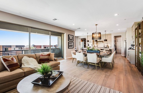North Scottsdale House | Inviting townhouse with pool, hot tub, balcony, central AC, & W/D