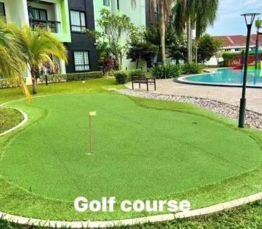 Kampung Kuala Pari Apartment | Ipoh Manhattan Water Park Pool View Cozy Homestay