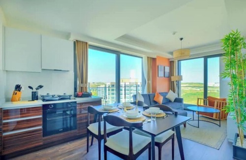 Basaksehir Apartment | Iradah Gayrimankul 1+1 super apt with balcony -D