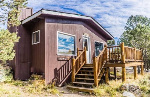 Nathrop Cabin | Iron City Cabin-Cozy Cabin with Hot Spring Fed Pool, Perfect for Families & Pets