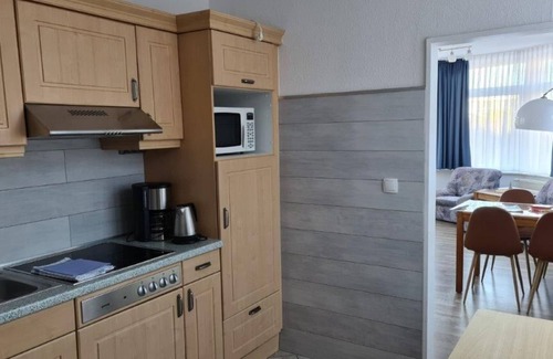 Baltrum Apartment | Island apartment with terrace, stepless and central