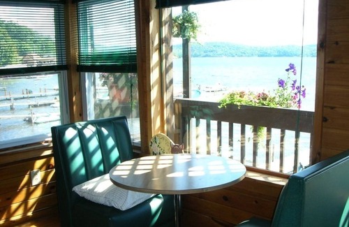 North Lake George House | 'Island View in Hague' Directly on Quiet Northern Lake George ***** View & Sunny