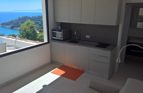 Villaggio delle Mimose Apartment | Comfortable apartment with pool with stunning views near Villasimius