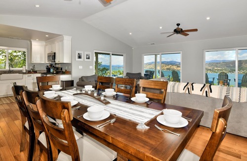 Clear Lake House | Jago Bay Vineyards-Vineyard setting with 180* Panoramic Lake Views!