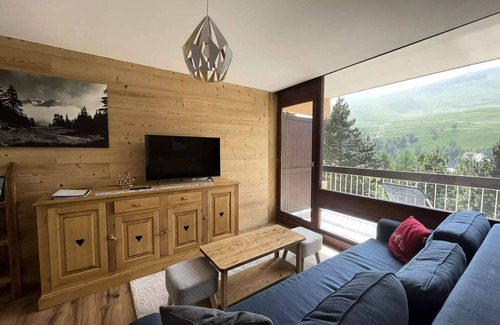 Mont-de-Lans Apartment | Jandri Residence - Beautiful new T3 at the start of the Belle Étoile telemix