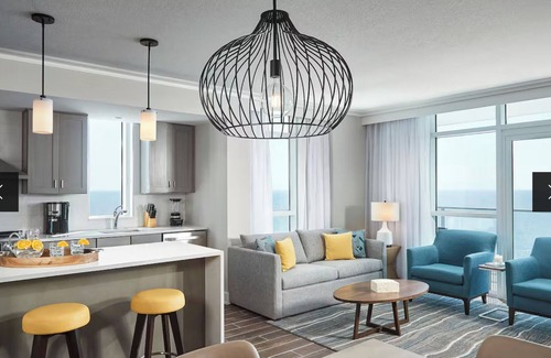 Downtown Myrtle Beach Resort | July 11-18, 2026 - 2 bdr/2 bath Oceanfront unit at Hilton's Ocean Enclave