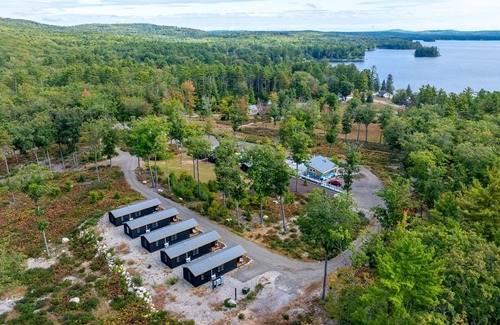North Sebago Cabin | JUNCO - RESORT WITH 12 PROPERTIES. NATURAL POND FOR SWIMMING. CAFE ON SITE.