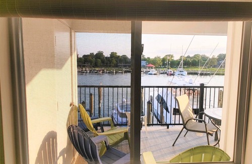 Lewes Condo | JUST RELEASED.SPECTACULAR SUNSETS- WATERFRONT 2- BED/2- BATH CONDOnPOOL/WIFI