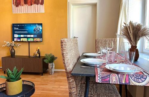Gohlis-Mitte Apartment | Küche-Siebträgermaschine-Netflix-WIFI-Lage