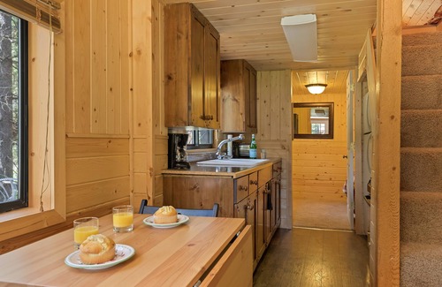Island Park Cabin | KABINO: FirePit Large Yard Loft for Kids Grill WiFi