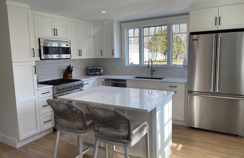 Katama House | Katama-Bike to town and beaches with heated private pool and central air