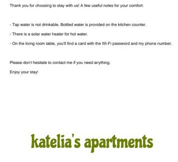 Steni Dirfyos Apartment | Katelia's Apartments