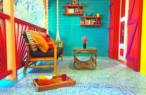 Bas Vent House | ❤️ KAZ CARAIBE, Beach on foot, View of the river- private POOL- WI-FI + NETFLIX