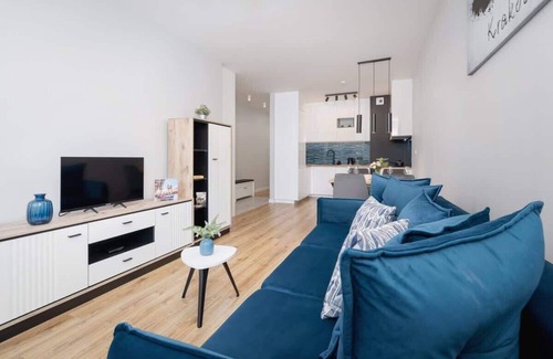 Podgorze Apartment | Kiełkowskiego 10B | Air-Conditioned Apartment