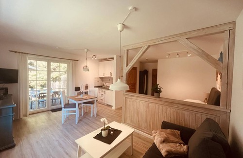 Wieck auf dem Darss Apartment | Kimi - terrace, pets allowed, WLAN, close to the forest, Baltic Sea 6km away