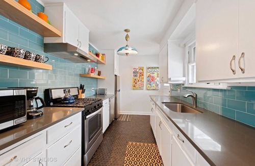 Evanston House | Kitschy House on a Quiet Tree Lined Street in Upscale Evanston Neighborhood