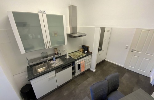 Kaiserslautern Apartment | KL06: Stylish Downtown Apartment w/AC – Walk to Everything!