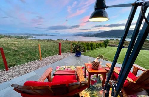 Cove House | Knockderry Lodge -Private Luxury pet-friendly accommodation in Scotland with hot tub