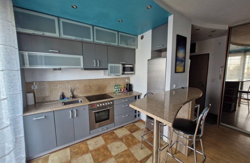 Praga Poludnie Apartment | Kobielska blue apartment in Warszawa with WiFi