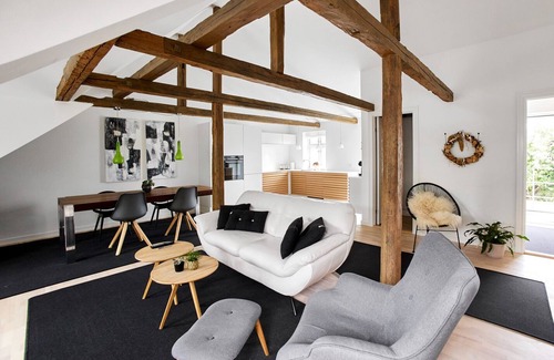 Fredericia Apartment | Lækker og Charmerende Lejlighed i Centrum - tæt ved Strand