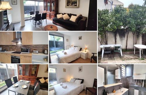 Romainville Apartment | L'Écrin Parisien - Proche Métro -Direct Paris - 4 personnes