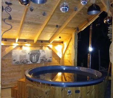 Laussonne Other | L'Ô Ré des Bois, hébergement insolite Clair de Lune, Bain norvégien, sauna, kota