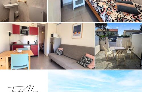 Carnon-Plage Apartment | L'ECUME - Logement les pieds dans le sable