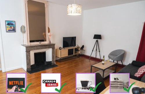 Montelimar Apartment | L'Escapade-Spacieux -Climatisation-Centre Ville