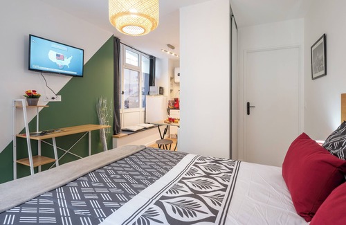 Secteur 2 Apartment | L'harmonieux Appartement Entier Grenoble Centre