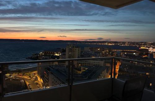 Le Pharo Apartment | L'Horizon - 3 ch climatisé avec vue mer incroyable