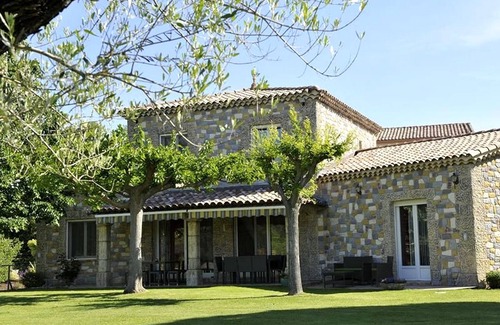 Boisset-et-Gaujac House | L'OASIS DE BOISSET : MAS 5*, 3 min from Anduze, private heated SWIMMING POOL, 16 people