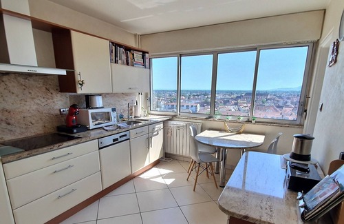 Quartier Saint-Leon Apartment | L'OPALINE - A splendid view in the heart of Colmar