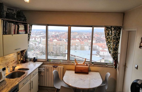 Quartier Saint-Leon Apartment | L'OPALINE - A splendid view in the heart of Colmar