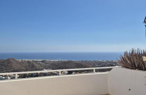 Mojacar Apartment | La Atalaya, Terraza con vistas al mediterráneo