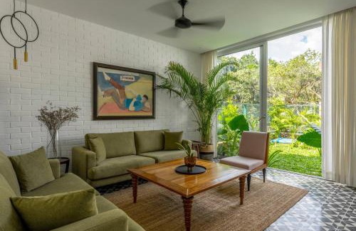 Siolim Villa | La Avila, 2 BHK Villas near Morjim Beach with Private Pool, Kitchen, Balcony &Security