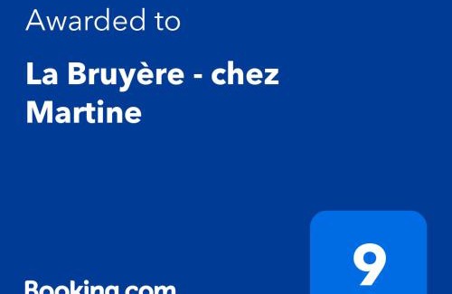 Appy Bed & Breakfast | La Bruyère - chez Martine