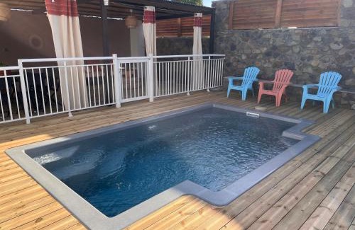 Ravine des Cabris House | La Casita Créole villa avec piscine et jacuzzi