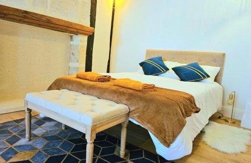 Bourges Apartment | La Dame Blanche - Appartement hypercentre historique - Parking privé