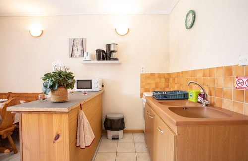 Saint-Andre-d'Embrun Apartment | La Durance - 1 chambre, Terrasse et Jardin