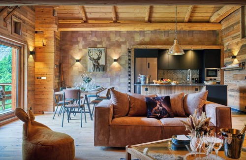La Giettaz Apartment | La Ferme de la Caillère-Renovated farmhouse for 10 and sauna - OVO Network