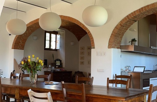 Santarello Villa | La Fornace: Ancient farmhouse immersed in the gentle Tuscan countryside.