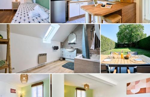 Ennevelin Apartment | La Halte Verte - Garden -Wifi - Near Lille